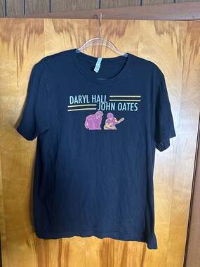 Daryl Hall & John Oates Real Deal Tour 2019 Concert T-Shirt